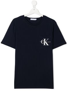 Calvin Klein Kids футболка с логотипом