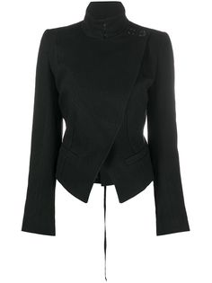 Ann Demeulemeester жакет со смещенной застежкой