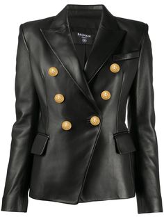 Balmain двубортный блейзер