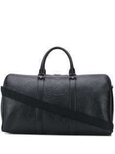 Versace дорожная сумка с тиснением Barocco