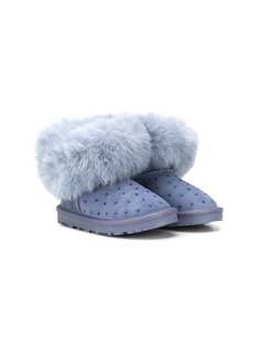 Monnalisa угги с искусственным мехом