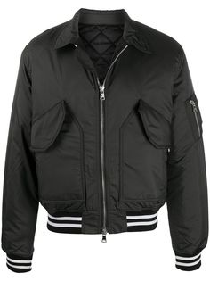 Balmain бомбер с логотипом