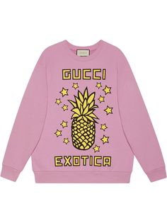 Gucci толстовка Gucci Exotica с принтом