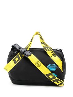 Off-White сумка с нашивкой