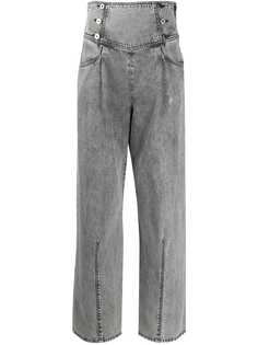 Just Cavalli джинсы с завышенной талией на пуговицах