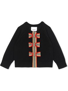 Burberry Kids костюм-двойка в полоску Icon Stripe