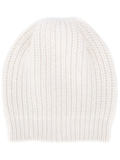 Brunello Cucinelli шапка бини фактурной вязки
