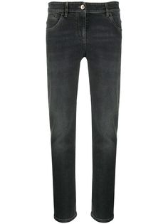 Brunello Cucinelli джинсы прямого кроя с завышенной талией