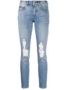 Givenchy джинсы скинни с прорезями