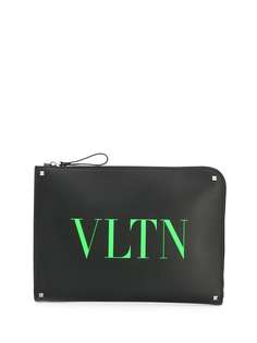 Valentino Garavani клатч с логотипом VLTN