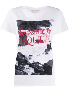 Alexander McQueen футболка с фотопринтом