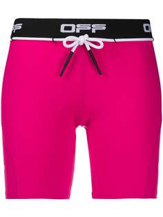 Off-White облегающие шорты