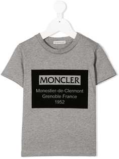 Moncler Enfant футболка с логотипом