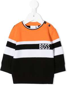 BOSS Kidswear джемпер в полоску