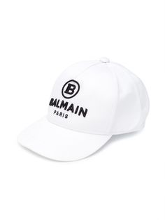 Balmain Kids кепка с вышитым логотипом