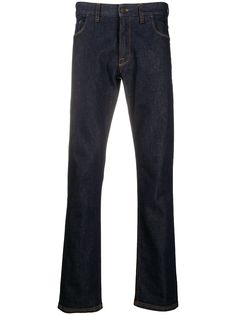 Fendi прямые джинсы с логотипом FF