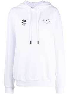 Off-White худи с логотипом