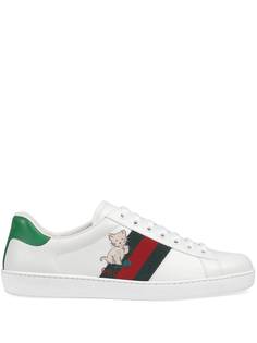 Gucci кеды Ace с вышивкой