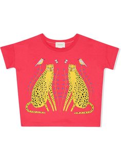 Gucci Kids футболка с принтом