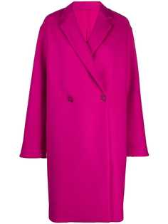 Stella McCartney двубортное пальто средней длины