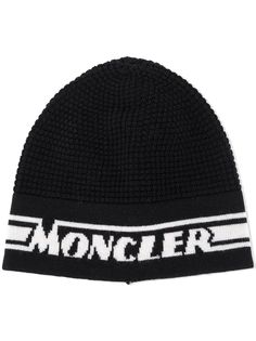 Moncler Enfant шапка бини с логотипом