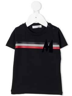 Moncler Enfant футболка с логотипом