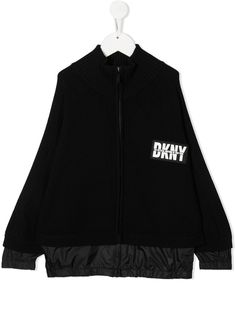 Dkny Kids бомбер с логотипом