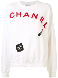 Chanel Pre-Owned толстовка с логотипом