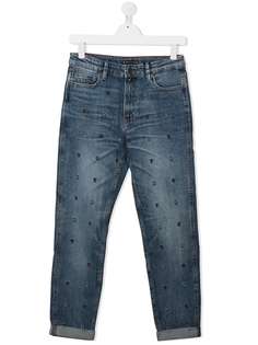 Tommy Hilfiger Junior джинсы с вышитым логотипом
