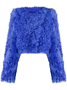 Off-White укороченная шуба