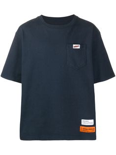 Heron Preston футболка Uniform с нашивкой-логотипом