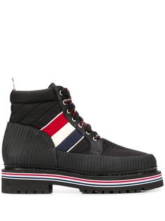 Thom Browne ботинки с полосками RWB