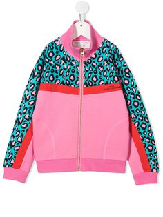 The Marc Jacobs Kids куртка на молнии с контрастными вставками