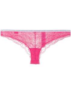 Calvin Klein Underwear кружевные трусы-стринги CK One
