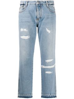 Ermanno Scervino укороченные джинсы прямого кроя
