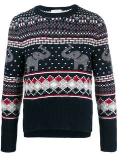 Thom Browne джемпер с орнаментом