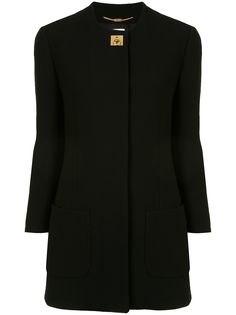 Céline Pre-Owned пальто pre-owned с поворотным замком