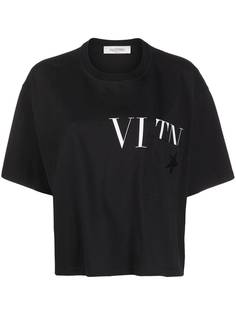Valentino футболка с принтом VLTNSTAR