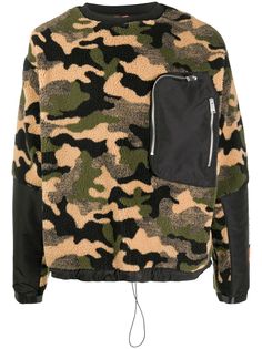 Heron Preston джемпер с камуфляжным принтом