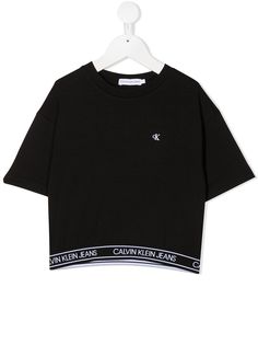 Calvin Klein Kids футболка с логотипом