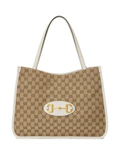 Gucci сумка-тоут 1955 Horsebit среднего размера