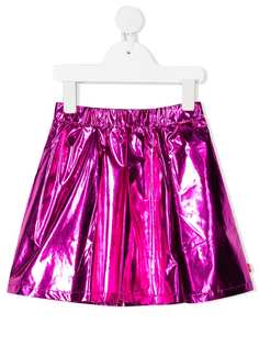 Billieblush расклешенная юбка с эффектом металлик