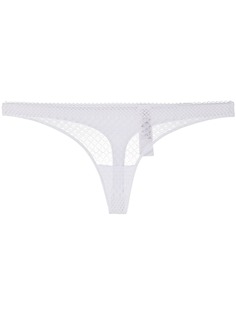 Calvin Klein трусы-стринги Piqué Lace