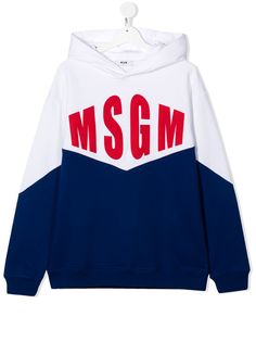 Msgm Kids худи с логотипом