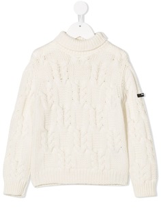 Balmain Kids джемпер с узором аргайл