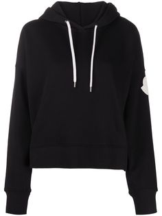 Moncler худи с кулиской и логотипом