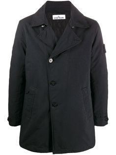 Stone Island пальто со смещенной застежкой