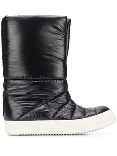 Rick Owens DRKSHDW дутые сапоги на плоской подошве
