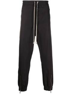 Rick Owens спортивные брюки с молниями