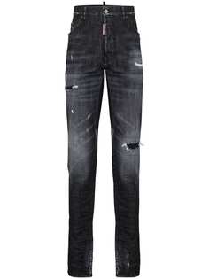 Dsquared2 джинсы Cool Guy с эффектом потертости